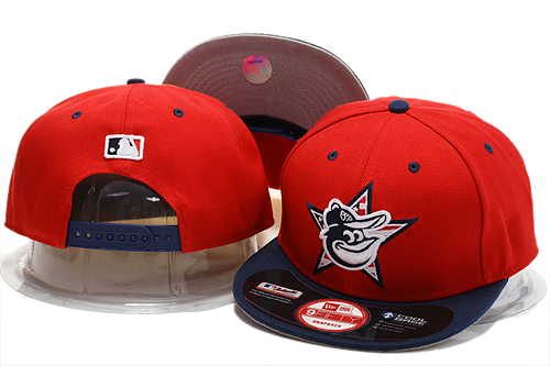 MLB Baltimore Orioles NE Snapback Hat #26